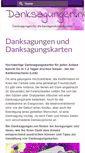 Mobile Screenshot of danksagungen.net